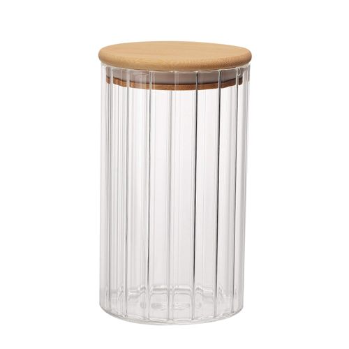Pote para Mantimento com Tampa em Bambu 750ml Dynasty