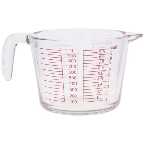 Jarra Medidora em Vidro 1 Litro Dynasty