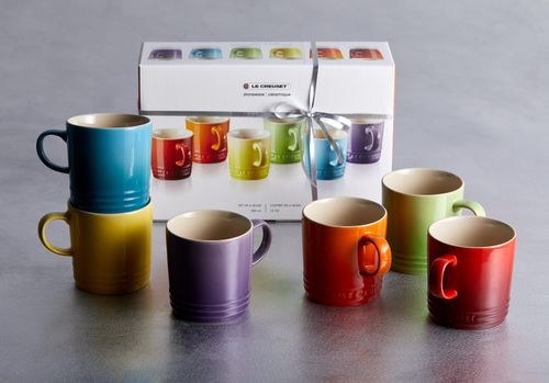 6 Canecas de Chá em Cerâmica Gift Collection 350ml Le Creuset
