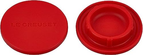 2 Tampas em Silicone para Moedor Le Creuset Vermelho