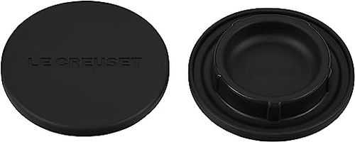 2 Tampas em Silicone para Moedor Le Creuset Preto