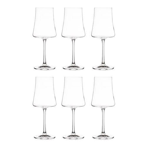 6 Taças para Vinho Tinto Xtra em Cristal 460ml Bohemia