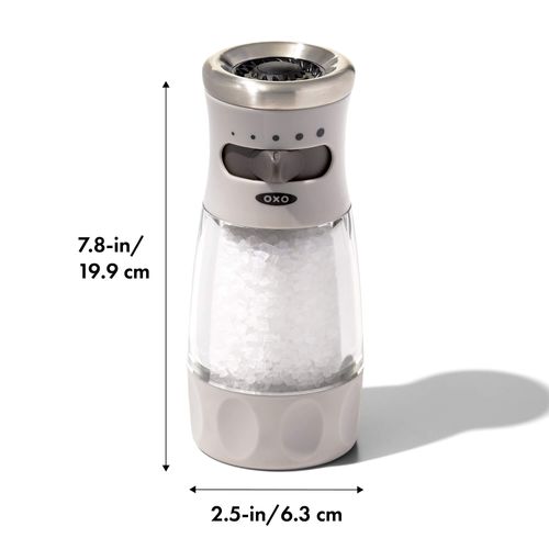 Moedor para Sal em Acrílico OXO Cinza