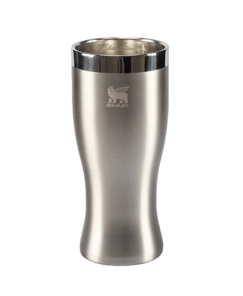 Copo Térmico Happy Hour Pilsner em Aço Inox 444ml Stanley Prata