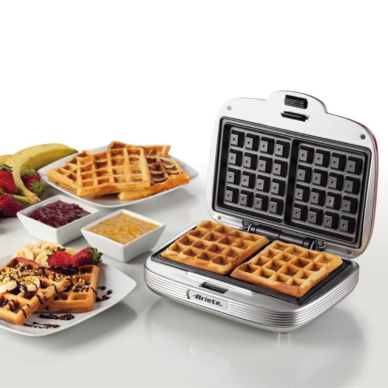 4083190012_Maquina_para_Waffle_Retro_Party_Time_127V_Ariete_Vermelha_2