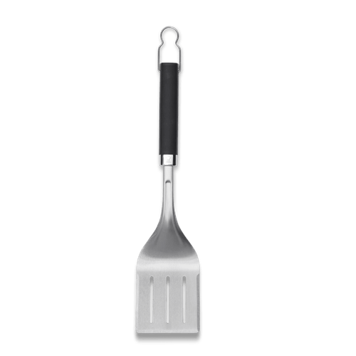 Espátula para Churrasco Precision  Aço Inox 45cm Weber Preta