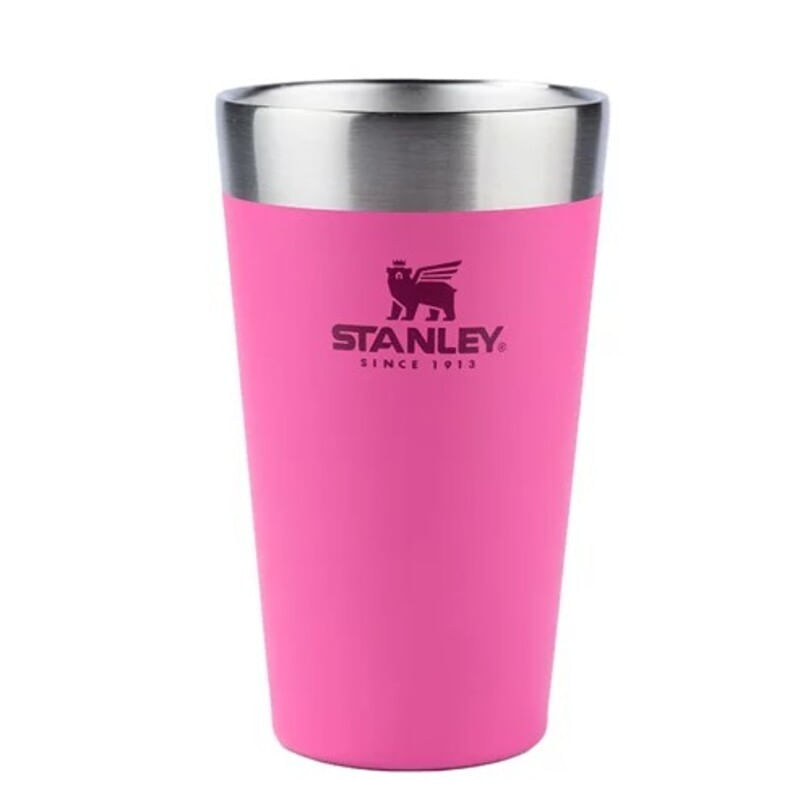 Copo Térmico De Cerveja Stanley Original 473ml Multiuso Inox Rosa