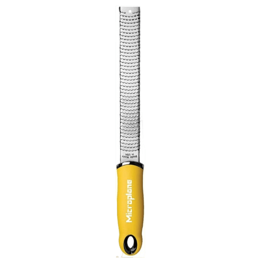 Ralador em Aço Inox Classic Zester Microplane Amarelo