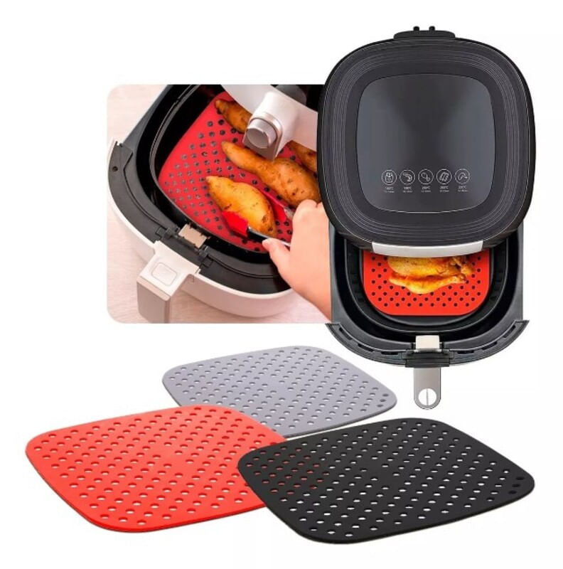 4089440160_Tapete_Protetor_Air_Fryer_Fritadeira_em_Silicone_Quadrado_Preto_5
