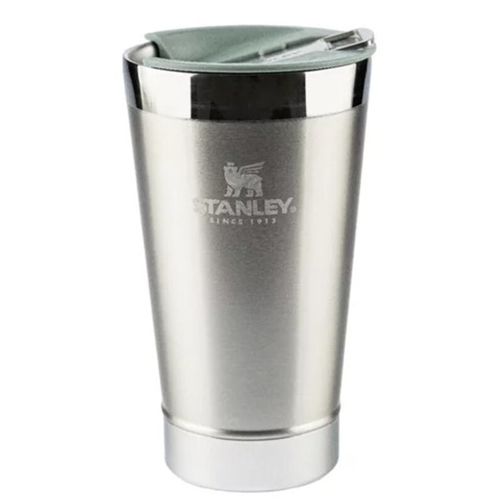 Copo Térmico para Cerveja com Tampa Steel 473ml Stanley Inox