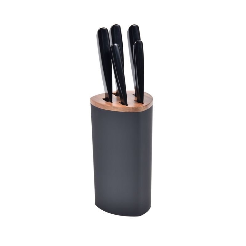 4081660113_Bloco_de_Facas_Detalhe_Acacia_5_Pecas_Aco_Inox_Kenya_Preto_1