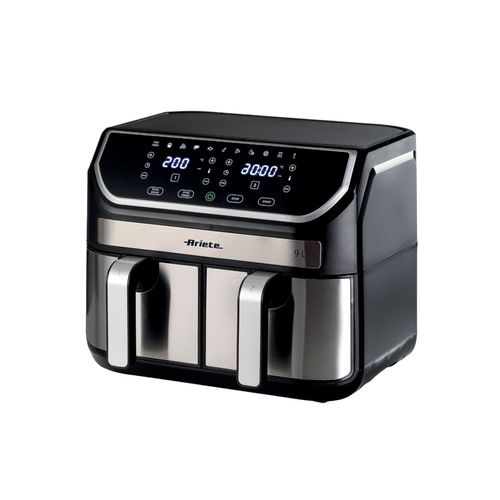 Fritadeira Air Fryer Dupla 9 Litros 1700W 127V Ariete Preta