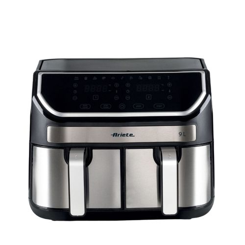 Fritadeira Air Fryer Dupla 9 Litros 1700W 127V Ariete Preta