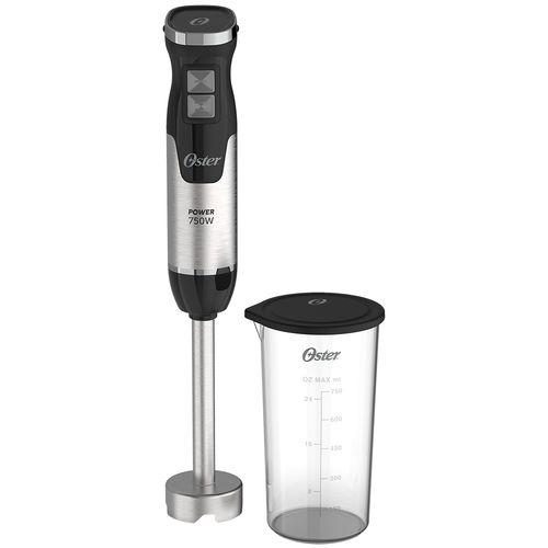 Mixer Power Velocidade Ajustável Inox 750W 220V Oster Preto