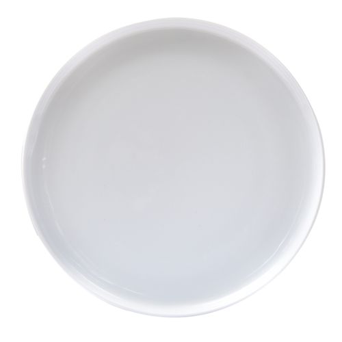 Prato Raso em Porcelana Mood 27cm Spicy Branco