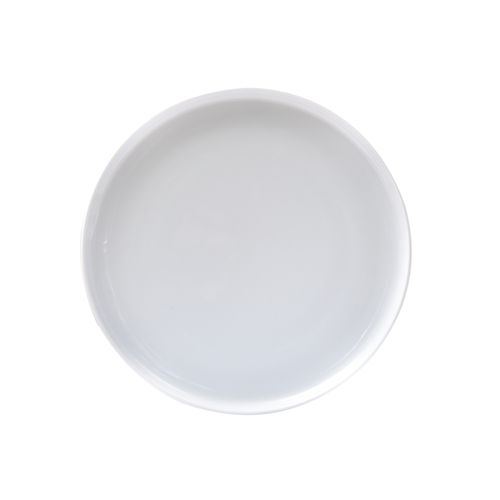 Prato de Sobremesa em Porcelana Mood 19cm Spicy Branco