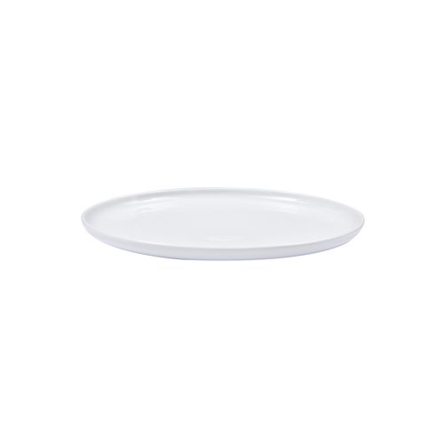 Prato de Sobremesa em Porcelana Mood 19cm Spicy Branco