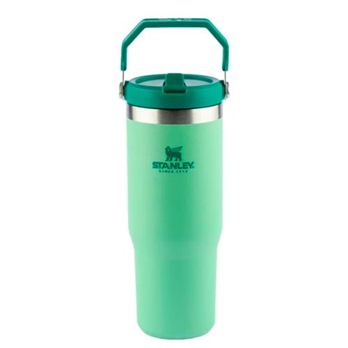 Garrafa Térmica Jade Flip Straw Tumbler em Inox 887ml Stanley Verde