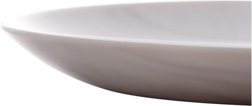 Saladeira em Vidro Diwali Marble 21cm Luminarc Cinza Claro