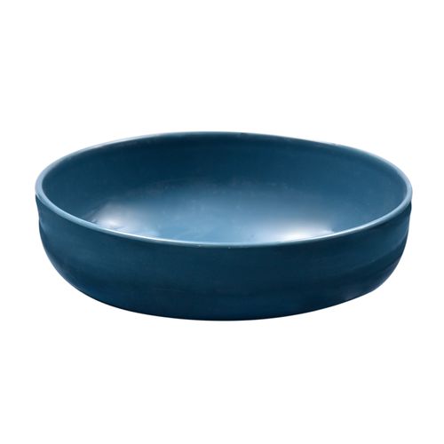 Bowl em Porcelana Mood Glossy 15cm Spicy Azul Petróleo