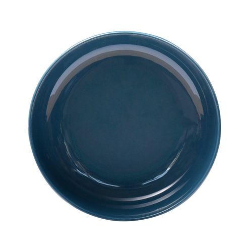 Bowl em Porcelana Mood Glossy 15cm Spicy Azul Petróleo