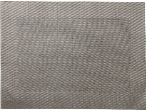 Jogo Americano Taupe 1 Peça em PVC 45x30cm Maxwell & Williams Cinza