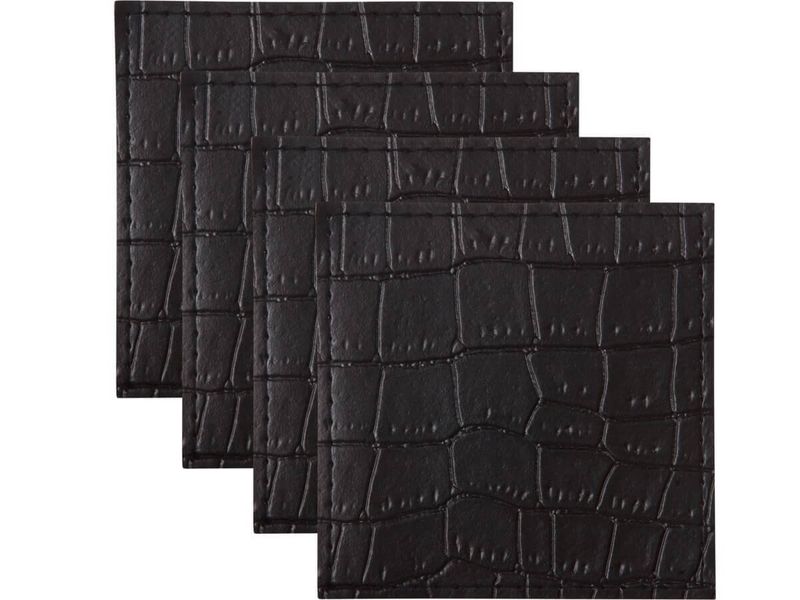 Jogo_Americano_Alligator_4_Pecas_em_Couro_10x10cm_Maxwell--_Williams_Preto_4080331602