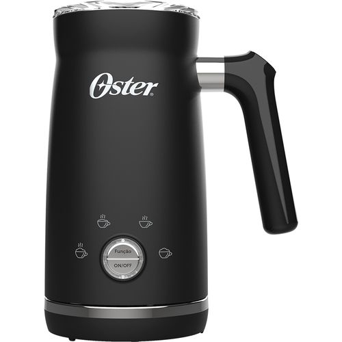 Espumador/Aquecedor de Leite Elétrico 4 em 1 127V Oster Preto