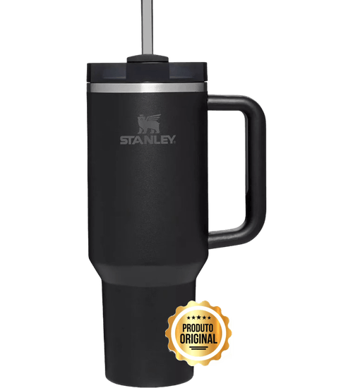 Garrafa Térmica Quencher Black Inox 1,18L Stanley Preta