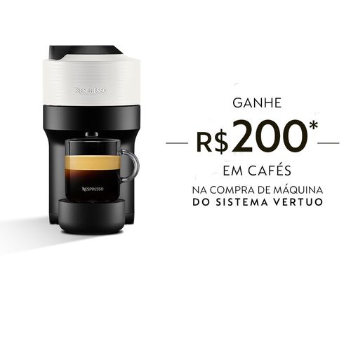 Máquina para Café Vertuo Pop 127V Nespresso Branca