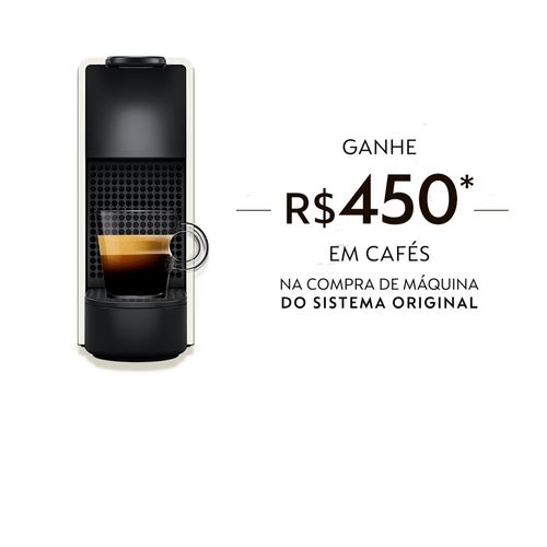 Máquina de Café Essenza Mini c30 220V Nespresso Branca