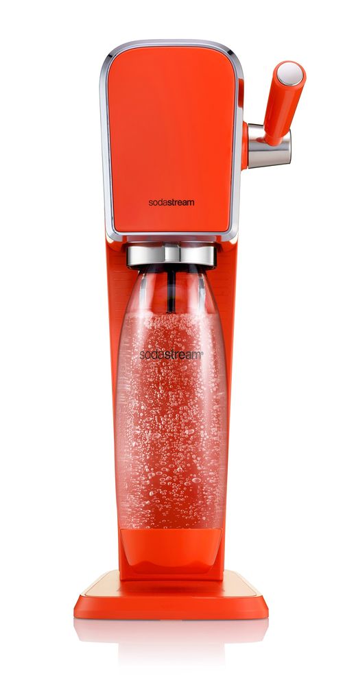 Máquina para Gaseificar Água ART Sodastream Vermelha