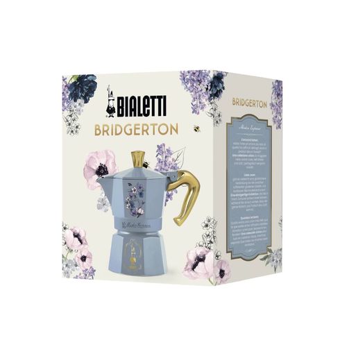 Cafeteira Bridgerton Moka 3 Xicaras Alumínio Bialetti