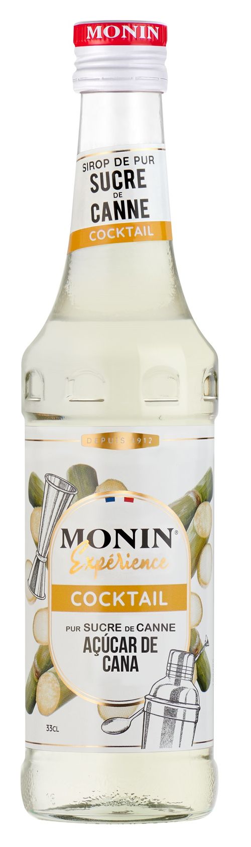 Xarope Cocktail Açúcar de Cana 330ml Monin