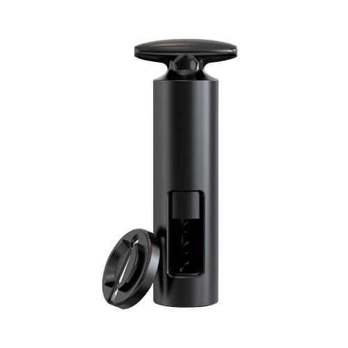 Saca Rolhas com Corta Lacre Barplay 16,5cm Fracalanza Preto