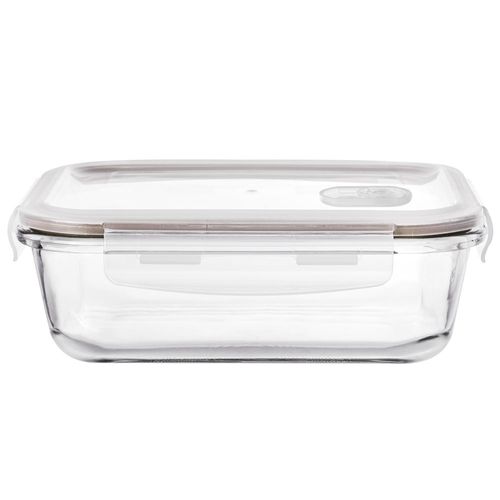 Pote Hermético Retangular em Vidro 640ml 6x177x13cm