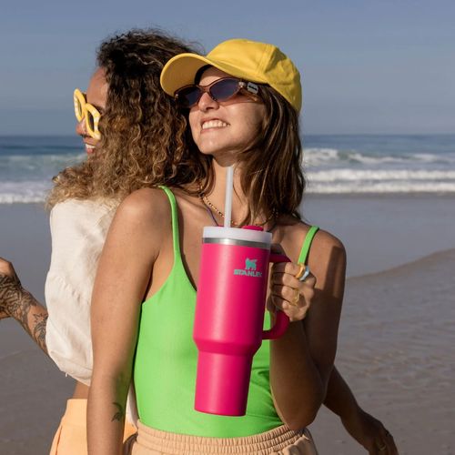 Garrafa Térmica Quencher Passion Pink 1,18L Stanley