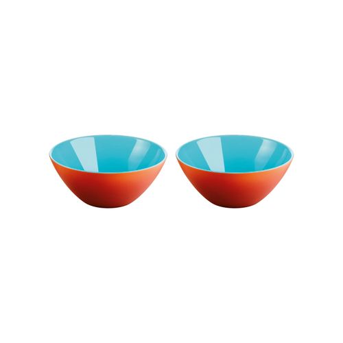 Bowl em Acrílico 2 Peças My Fusion 12cm Guzzini  Laranja