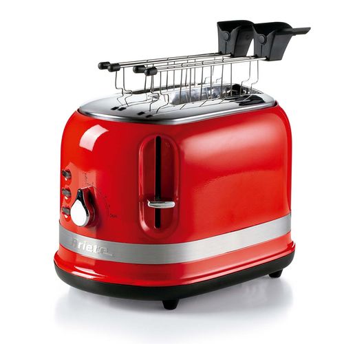 Torradeira Moderna 220V Ariete Vermelha