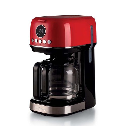 Máquina de Café Programável Moderna 127V Ariete Vermelha