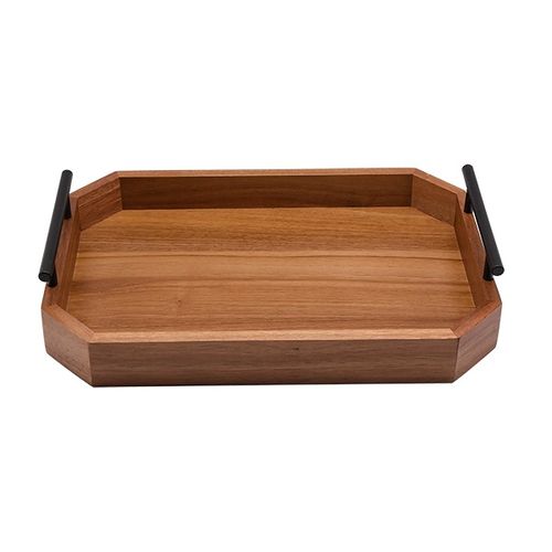 Bandeja em Acácia 7,7x24,5x36cm Kenya