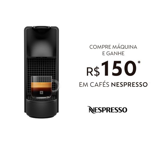 Máquina de Café Essenza Mini C30 127V Nespresso Preta