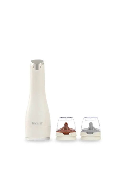 Moedor Elétrico com 2 Recipientes Muse Finamill Creme