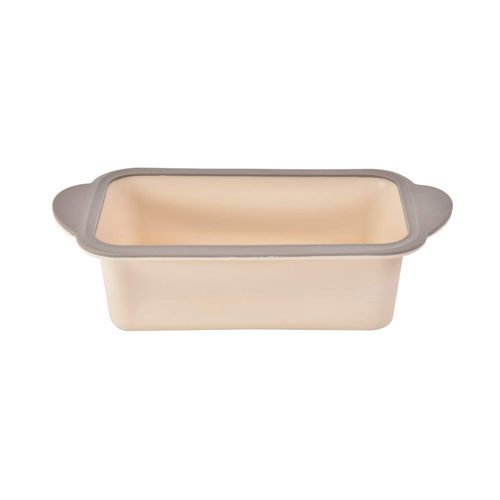 Forma Retangular de Silicone 8x14x27cm Kenya Bege