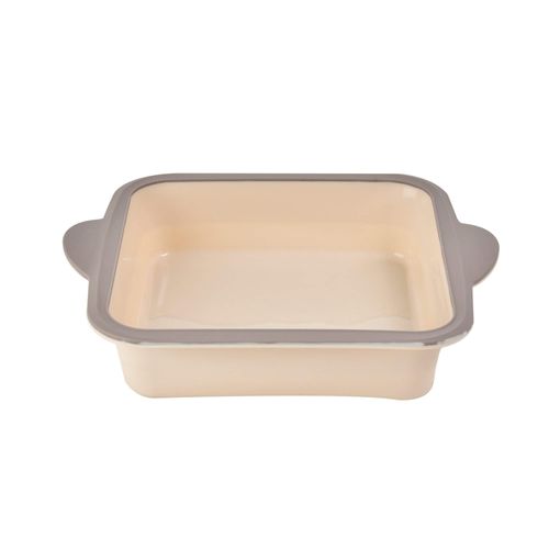 Forma Quadrada de Silicone Kenya Bege