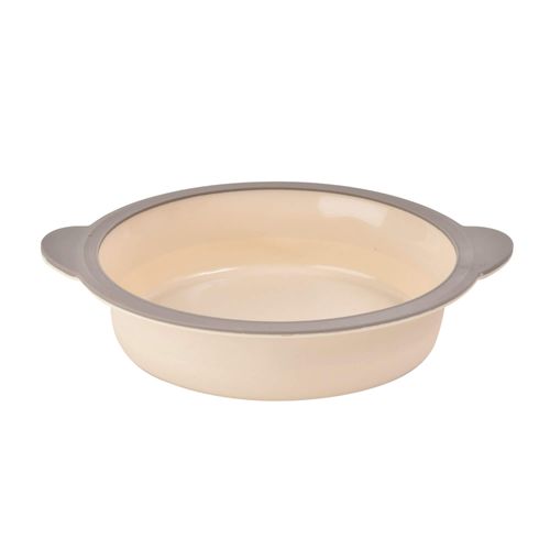 Forma Redonda de Silicone Kenya Bege