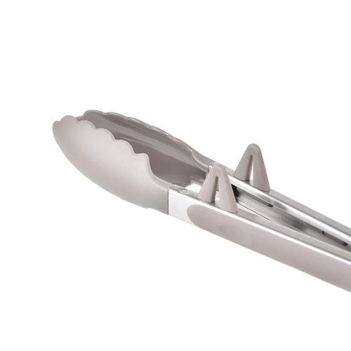 Pinça em Silicone 29cm Kenya Cinza