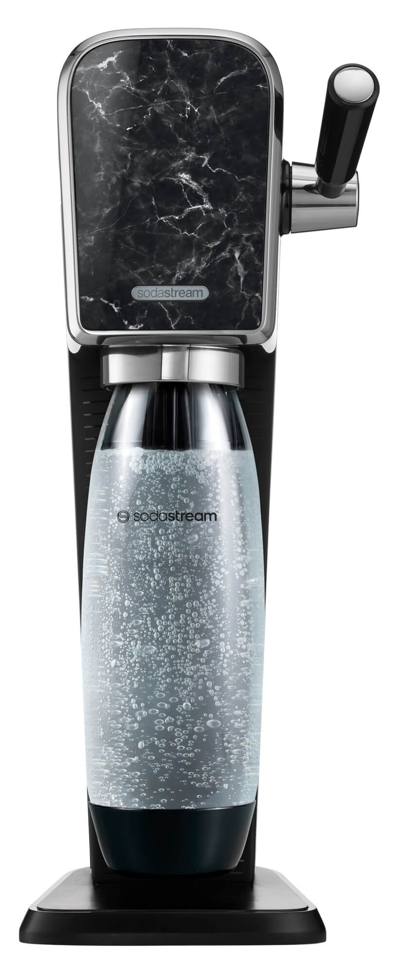 Máquina de Água com Gás Art Marble SodaStream Preto Mámore - Spicy