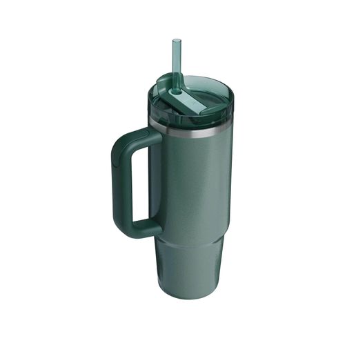 Garrafa Térmica Quencher 887ml Stanley Hammertone Green