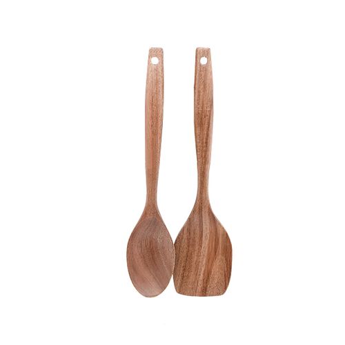 2 Espátulas em Acácia 35cm Kenya